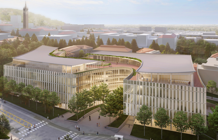 Image of architectural rendering of the new Gateway Building on campus